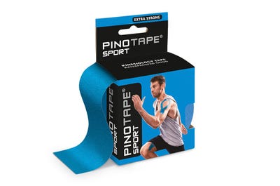 PINOFIT kinesiologische tape sport - blauw - 5m x 5cm   1