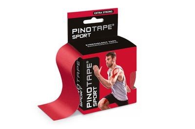 PINOFIT kinesiologische tape sport - rood - 5m x 5cm   1