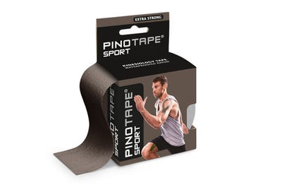 PINOFIT kinesiologische tape sport - dark grey 5cmx5m   1