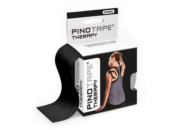 PINOFIT kinesiologische tape therapy - 5m x 5cm zwart   1