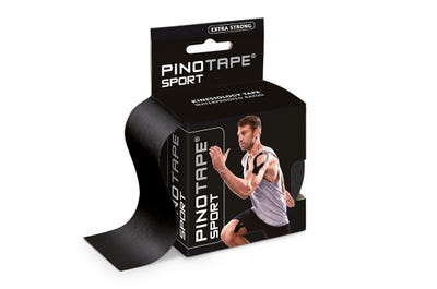 PINOFIT kinesiologische tape sport - zwart - 5m x 5cm   1