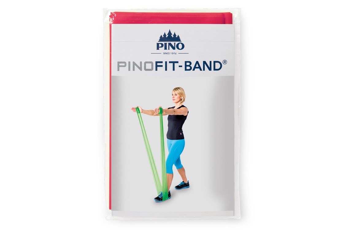 PINOFIT gymnastiekband - rood 2 meter   1
