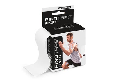 PINOFIT kinesiologische tape sport - wit - 5m x 5cm 